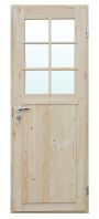 Einbau-Holz-T�r HOHA-Flex �Einzelt�r� Mehrzweckt�r Einfachverglasung DIN-rechts